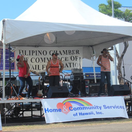 Singing J On My Hat at A Taste Of Kalihi event in Honolulu, Hawaii on Oct 19, 2013 (1)