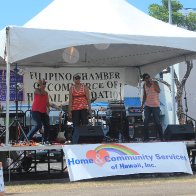 Singing J On My Hat at A Taste Of Kalihi event in Honolulu, Hawaii on Oct 19, 2013 (3)