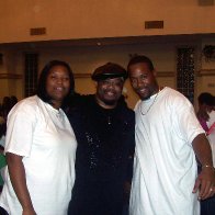 John, Alesia & Dave Hollister